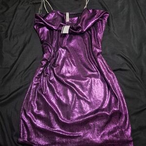 Shimmering Purple Dress